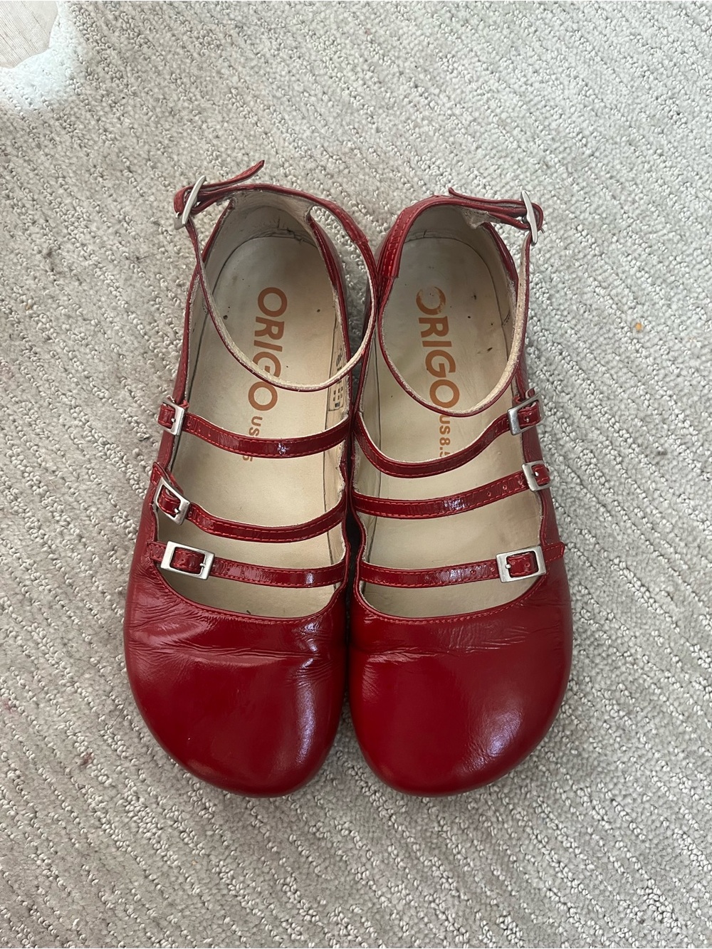 Origo Barefoot Patent Mary Jane
